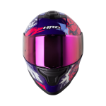 Casco moto hro 506 black cat az integral norma DOT