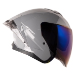 Casco moto shaft 246sp solid gr sl abierto