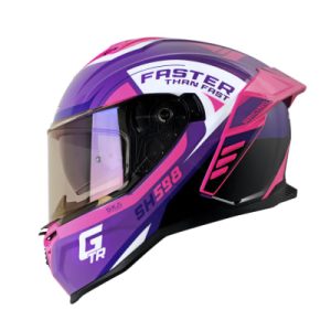 Casco moto shaft sh-598 GTR JBOND MR FC integral sun visor (V/SV/SP)