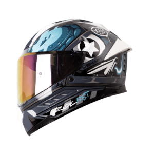 Casco moto shaft 595 gunn gr.os az integral (SV)