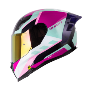 Casco moto shaft 562r born turq fc integral