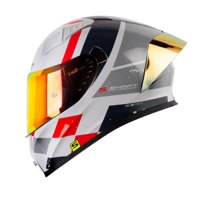 Casco moto shaft 526sp bandox gr.cl rj