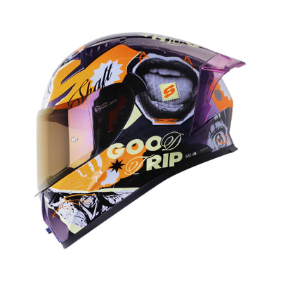 Casco moto shaft 526sp llage camal nj.n integral