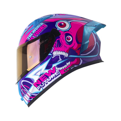 Casco moto shaft 526sp lucky mr fc integral