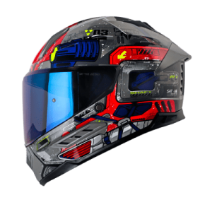 Casco moto shaft 595 omega gr rj integral (SV)