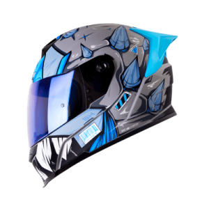casco moto shaft 502sp eldymon gr az integral normal dot acreditado (V/SV)
