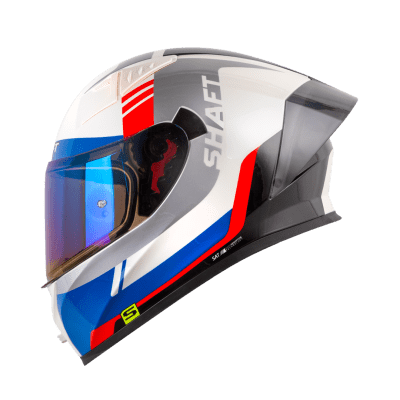 Casco moto shaft 526sp triumph bl.pr integral
