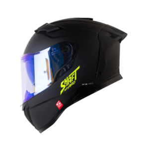 Casco moto shaft pro 606sp solid ng am integral con sun visor (V/SV)