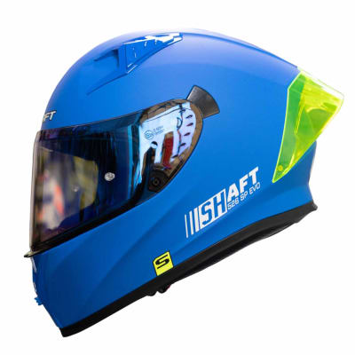 Casco moto shaft 526sp solid az mate integral