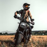 Chaqueta moto duhan d-2272 bg larga classic