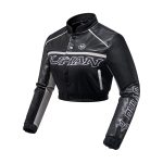 Chaqueta moto duhan d-23551 mujer ng
