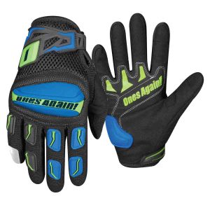 Guantes para moto ones again mg02 azul