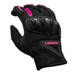 Guantes para moto RS Spurtt RS14 mujer ng/rosa