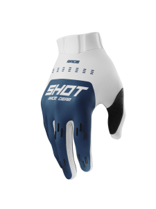 Guantes moto shot race kid evo petrol blue motocross enduro niño 8-9