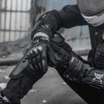 Guantes para moto ones again mg07w-cf mujer con protecciones touch
