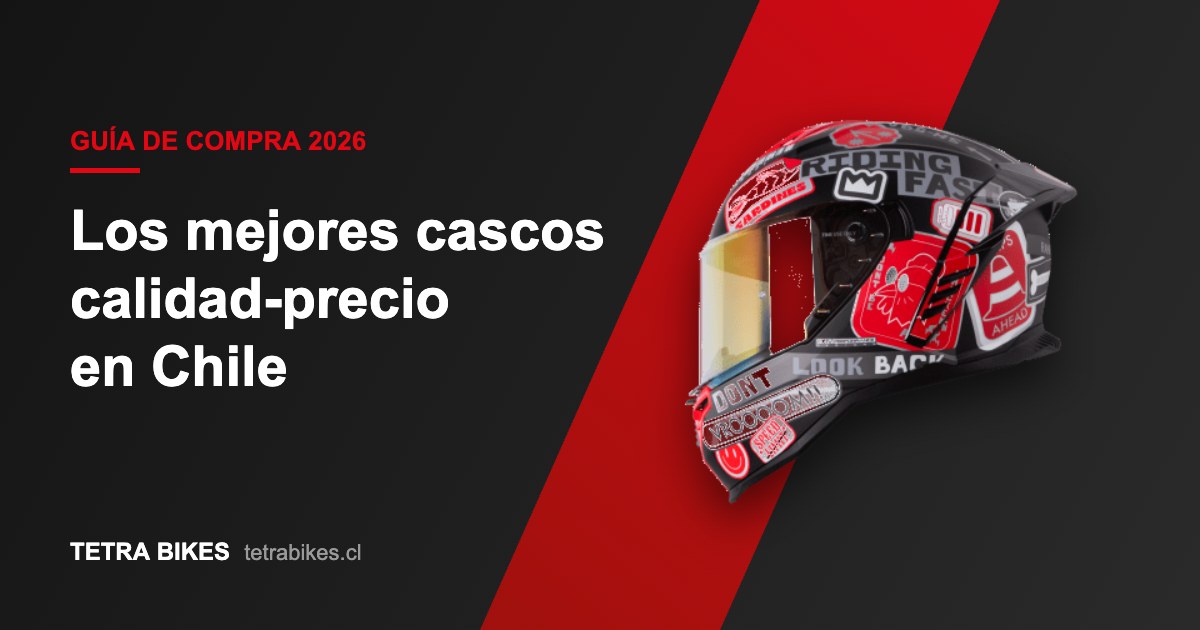 Mejores cascos de moto baratos en Chile 2026: guía para elegir sin jugarte la cabeza