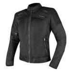 Chaqueta moto Ones Again SJ01 verano con Protecciones Negra