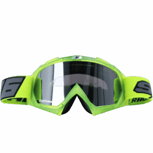 Antiparras Shaft SH-16 Evo Amarillo Neón Mate Amarillo Neón Plata Motocross Enduro