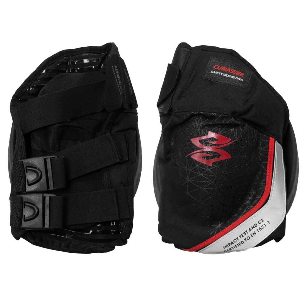 Rodilleras para moto Cuirassier K04 Certificadas