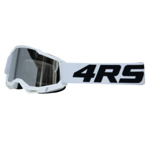 Antiparras para moto 4RS Lite Blanca Motocross Enduro Mtb