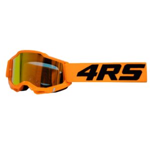 Antiparras para moto 4RS Lite Naranja Motocross Enduro Mtb