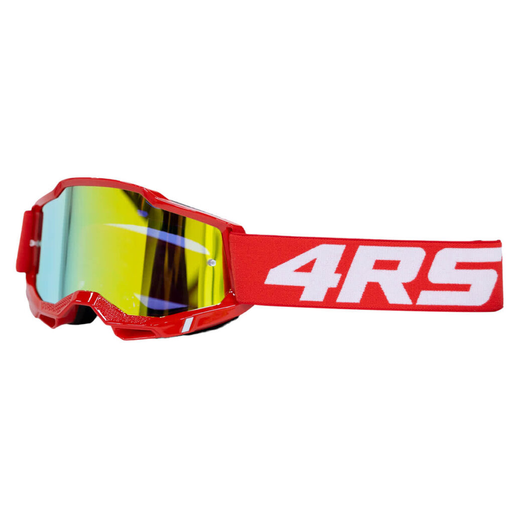 Antiparras para moto 4RS Lite Rojo Motocross Enduro Mtb