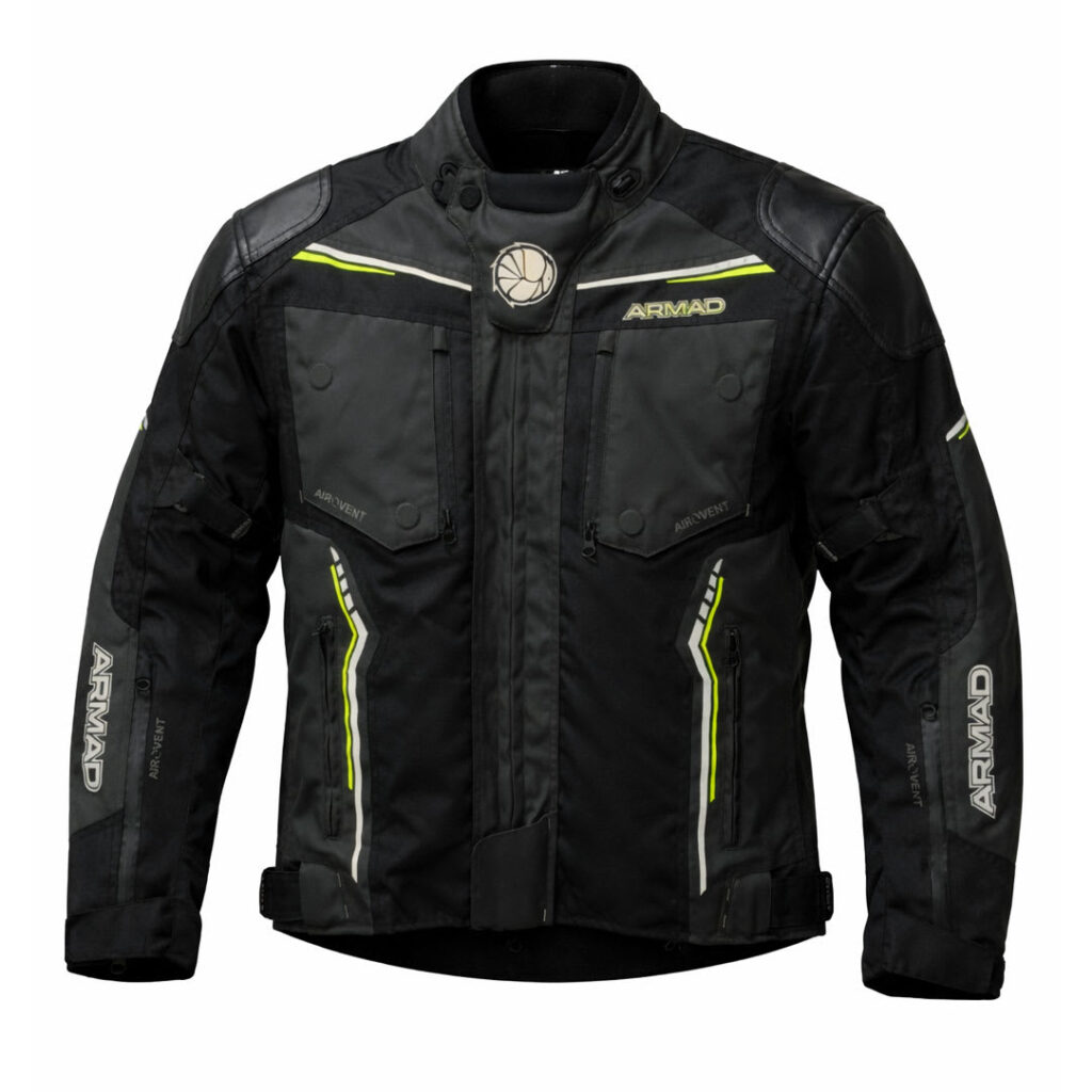 Chaqueta moto Armad 2057 Gris Larga invierno