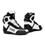 Botas para moto Tiger Racing R1 Blanco con Caña Urbanas