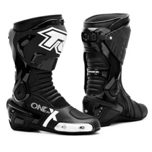 Botas moto TR Tiger X-one Pro Negro Pista Racing