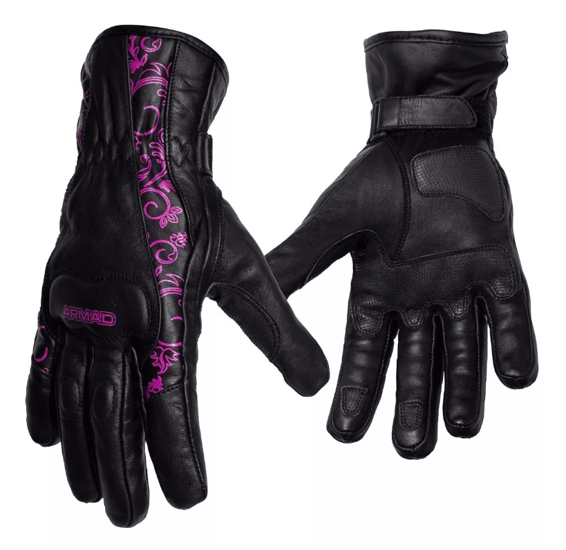 Guantes para moto Armad Gear Belen mujer Cuero Thinsulate 3M
