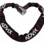 Cadena con Eslabón Reforzado Kovix con alarma 8MM X 120CM