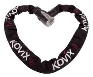 Cadena con Eslabón Reforzado Kovix con alarma 8MM X 120CM