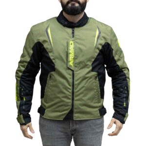 Chaqueta para moto Armad Gear Aron Maxdura Impermable