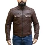 Chaqueta para moto Armad Gear Neon Cuero