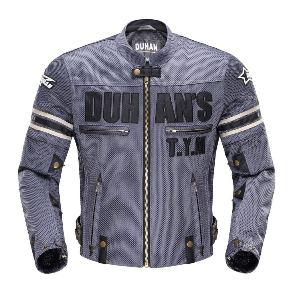 Chaqueta moto Duhan D-103 Gris verano