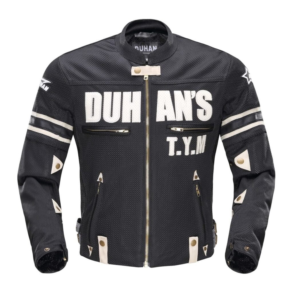 Chaqueta moto Duhan D-103 Negro verano