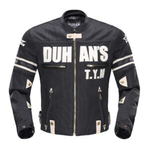 Chaqueta moto Duhan D-103 Negro verano