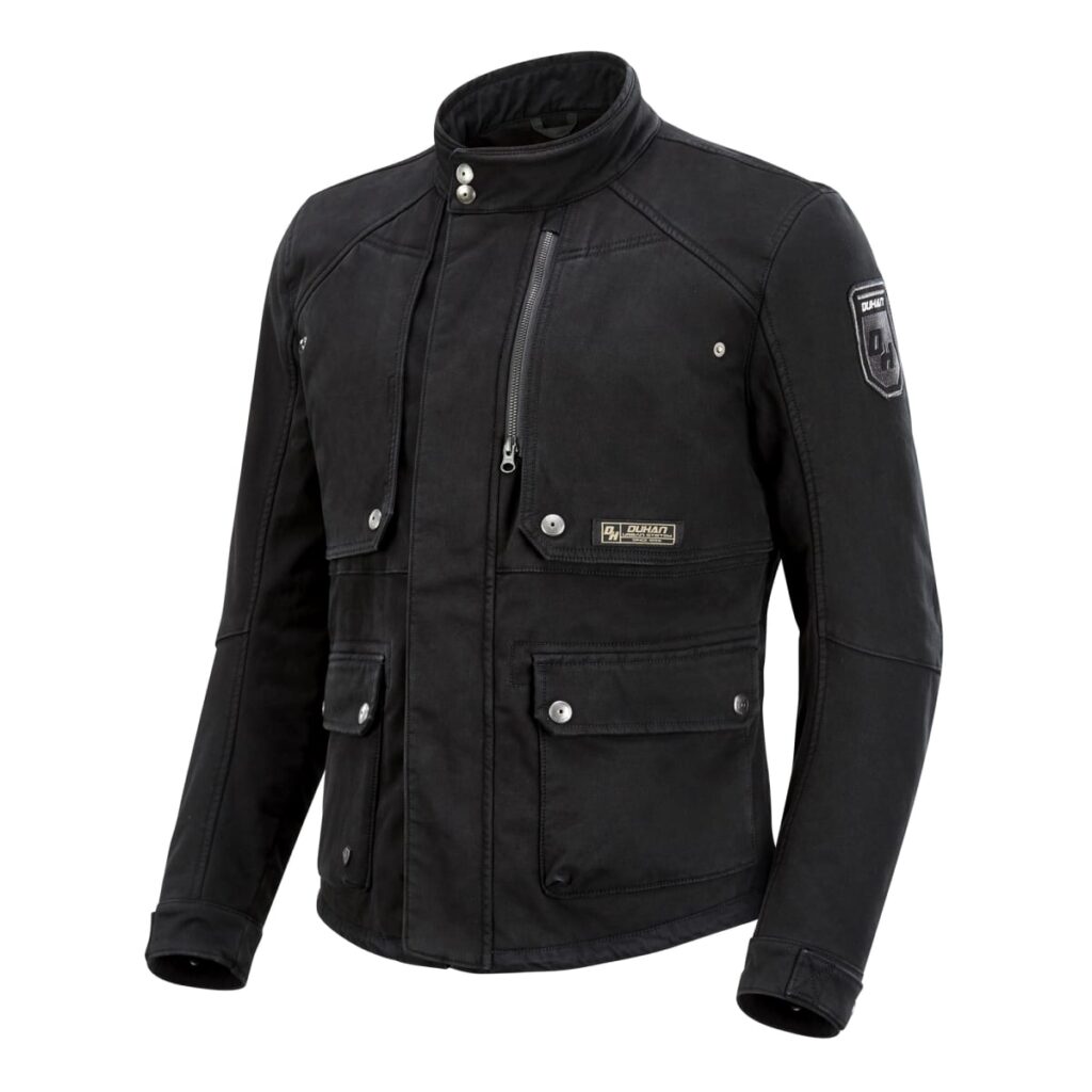 Chaqueta moto Duhan D-2272 Negro Classic