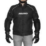 Chaqueta moto Armad 2055 Negro con Protecciones verano