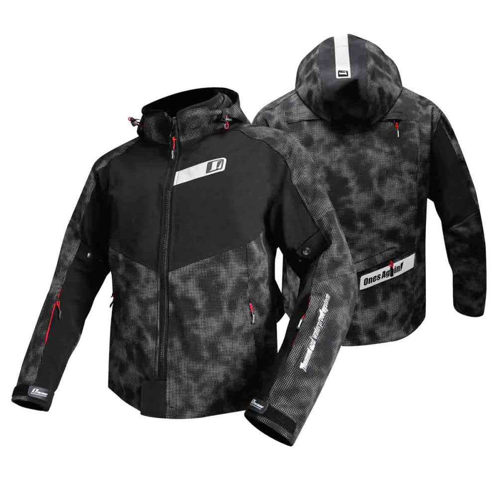 Chaqueta para moto Ones Again SJ02 Camo reflectante 4 estaciones