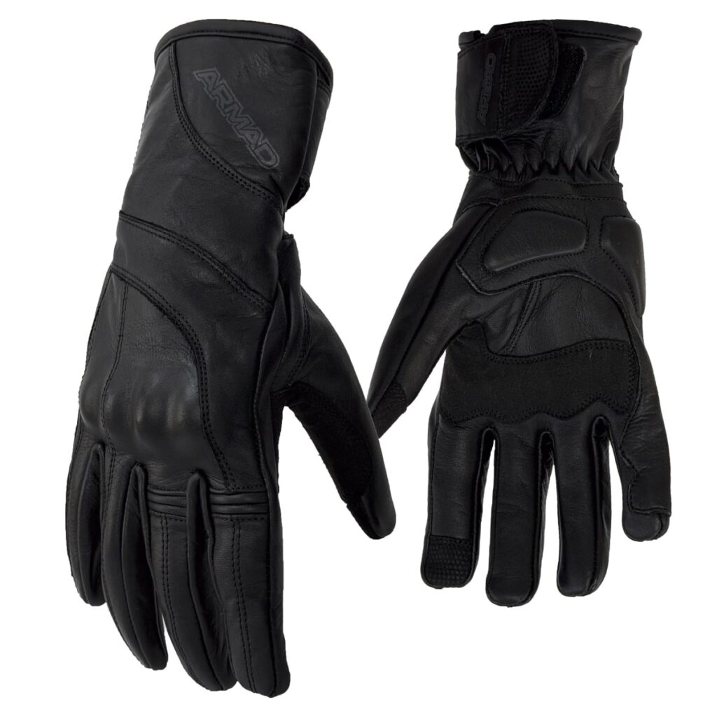 Guantes para moto Armad Gear Elisa Cuero para mujer Touch