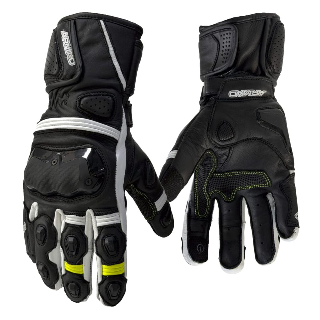 Guantes para moto Armad Gear Imperial Cuero Panel Touch