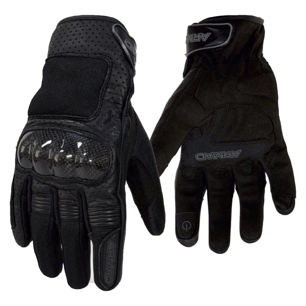 Guantes para moto Armad Gear Lite Touch Protecciones