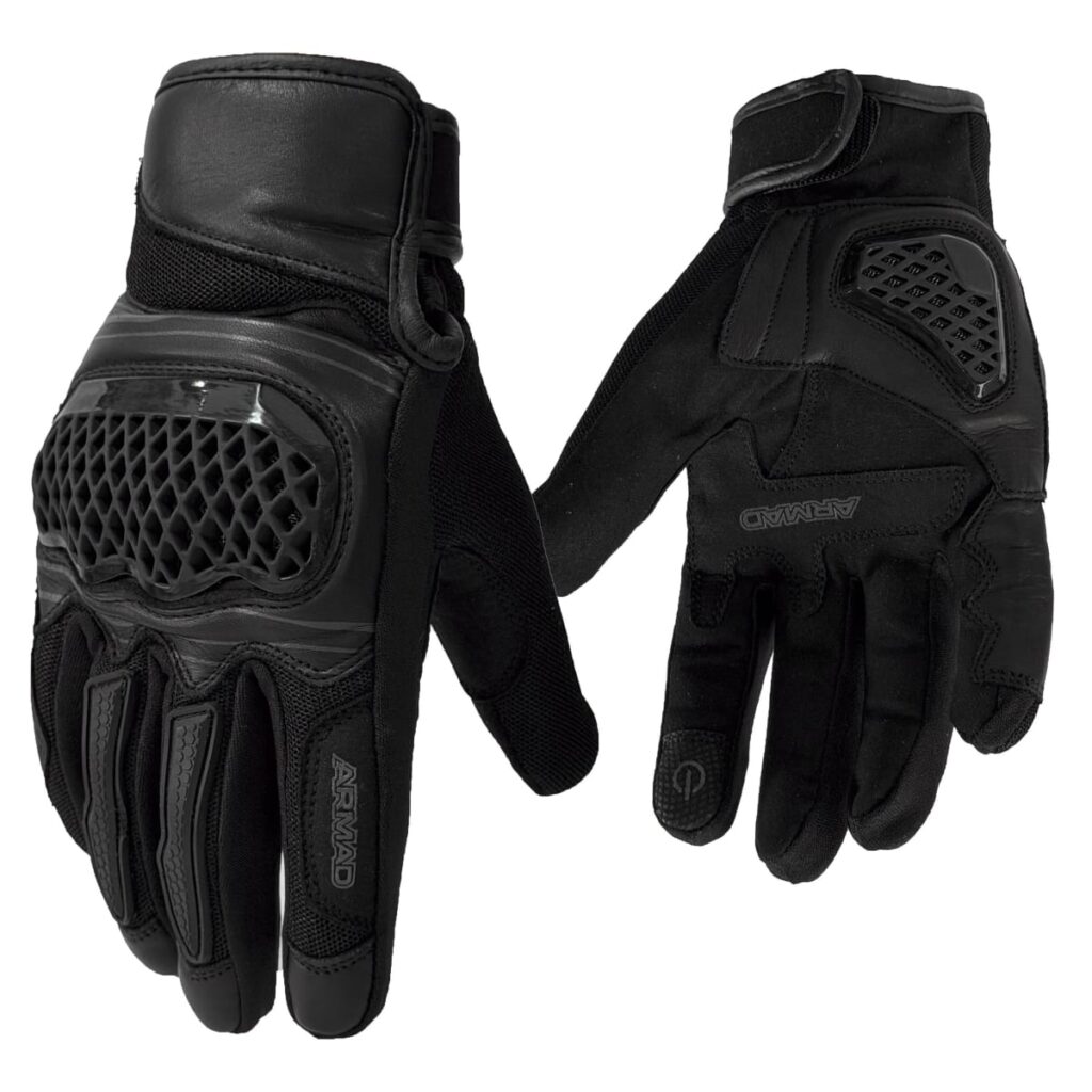 Guantes para moto Armad Gear Lace UP Touch Protecciones