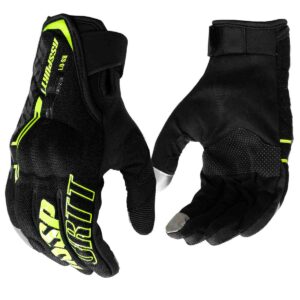 Guantes moto RS Spurtt RS07 con Protecciones Touch Ne/amarillo FL