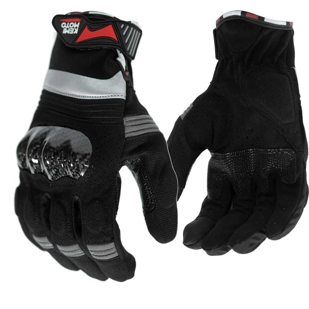 Guantes para moto Kemimoto SC-034D con Protecciones Touch