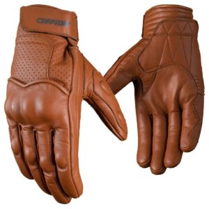 Guantes para moto Armad Gear Cafe Cuero Clasic Cafe