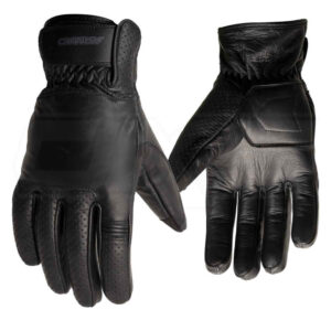 Guantes para moto Armad Gear Cyber Cuero Touch Manga Media