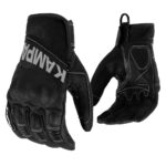 Guantes moto Madbike Kampak Protecciones Touch Negro