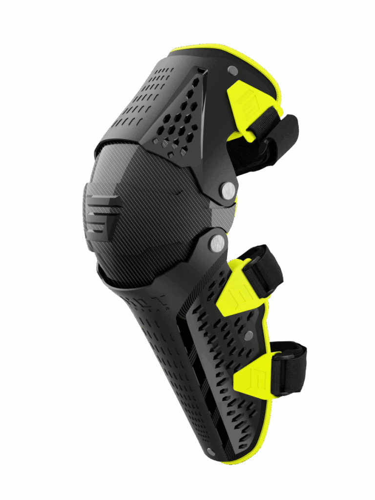 Rodilleras Shot Airflow Black Motocross Enduro